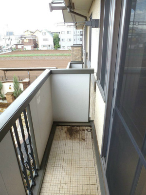 【バルコニー】 | フレスカⅡ | 他号室参考写真