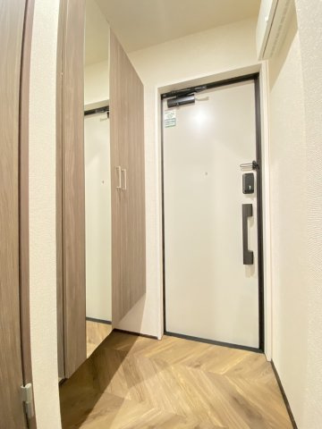 D-ROOM盛岡本宮　A棟の玄関