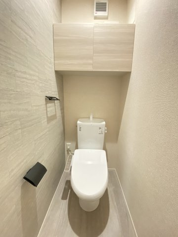 【新築】D-ROOM盛岡本宮　A棟のトイレ