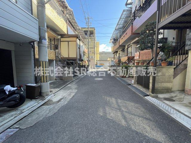 若江東町4丁目中古戸建の前面道路含む現地写真|前面道路含む現地写真です
