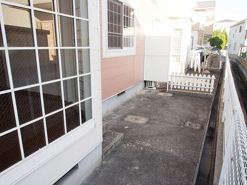 ピュールメゾンのバルコニー