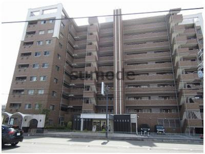 高槻市上本町の賃貸マンションの外観