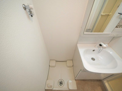 【設備】 | S-RESIDENCE南堀江 | 洗濯機置き場です