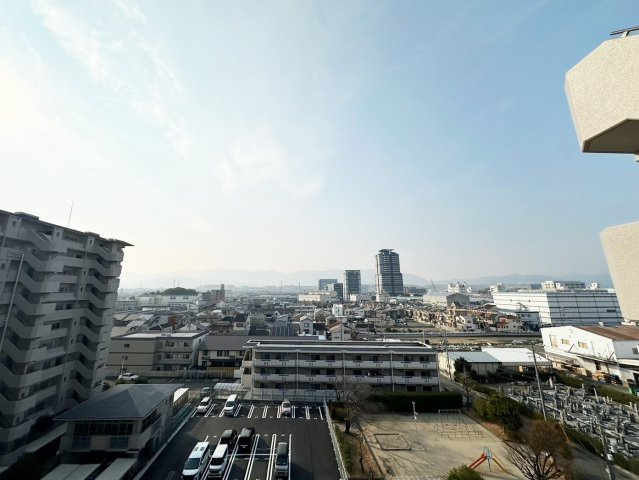 サンレスポアール　8階の展望