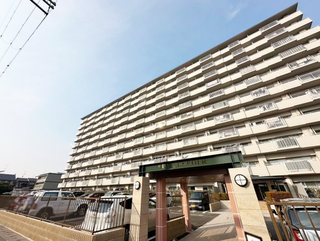 サンレスポアール　8階の外観