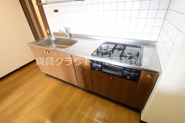 クレスト南町のキッチン|キッチンでお料理をお楽しみください