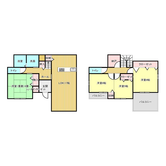 200㎡越え宅地！足利市西新井間　中古戸建