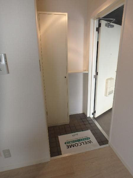 田中マンションⅡの玄関