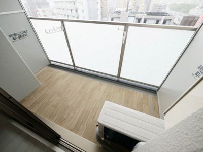 【バルコニー】 | エスリードレジデンス大阪グランノースⅡ | 陽当たり良好なバルコニーです