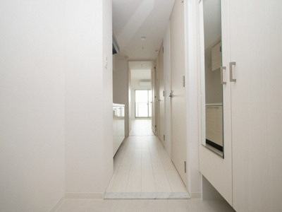 【玄関】 | エスリードレジデンス大阪グランノースⅡ | シンプルで使いやすい玄関です