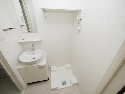 【設備】 | エスリードレジデンス大阪グランノースⅡ | 洗濯機置き場です