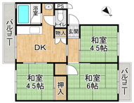 狭山遊園ハイツ 1号棟の画像