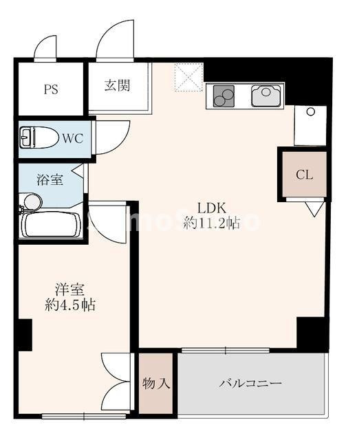 マブランシェット弦月の間取り