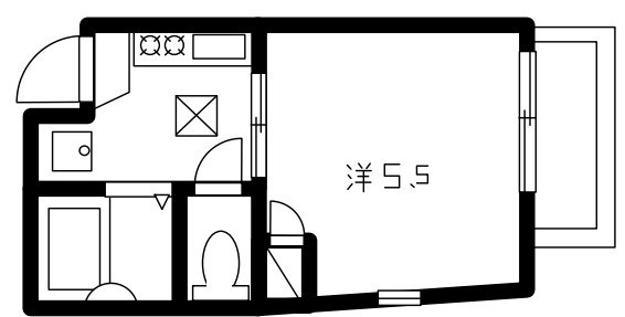 アレッサーナ東高円寺の間取り