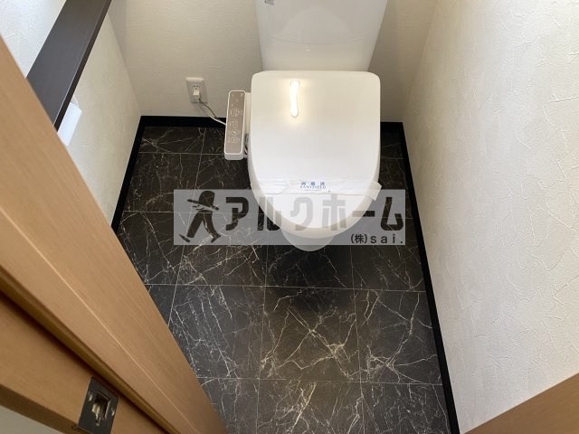 植松町2LDK平屋のトイレ|八尾市植松町　2LDK（JR八尾駅）