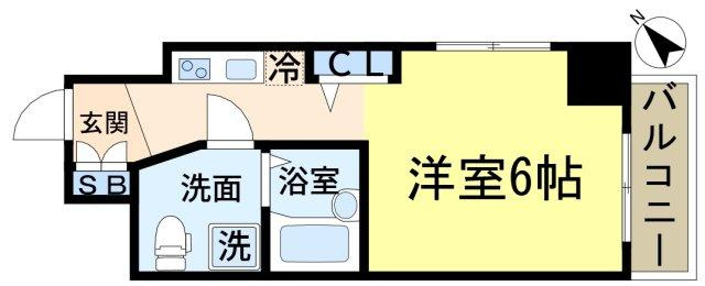 THEパームス新小岩の間取り
