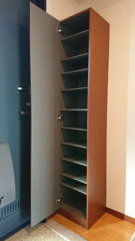 【収納】 | ベレオ汐見丘 | シューズボックスは稼働棚タイプでブーツも入れられます！