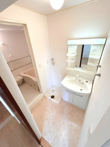 ムーンライフの洗面所