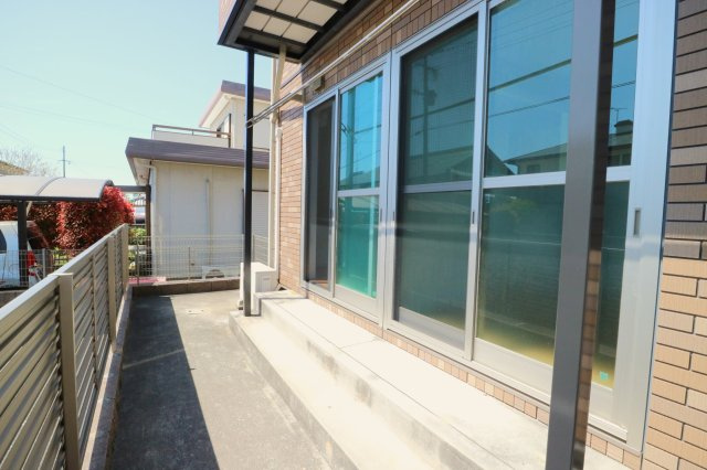 ムーンライフのバルコニー