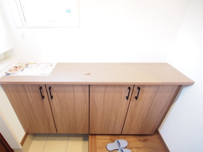 【玄関】 | パパまる　郷野目　１号棟