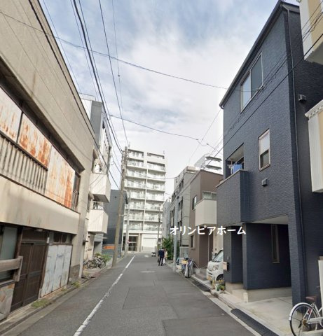 築浅戸建て　江東区　新大橋３丁目　2020年築　森下駅2分の前面道路含む現地写真