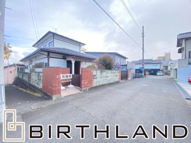 郡山市深沢２丁目　古家付き売地　桜小・第三中の外観|現在建物がございますが解体更地渡し予定です。