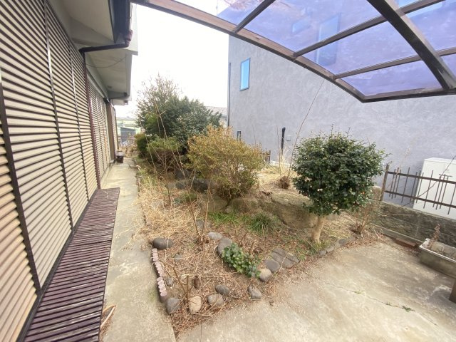 郡山市深沢２丁目　古家付き売地　桜小・第三中の外観