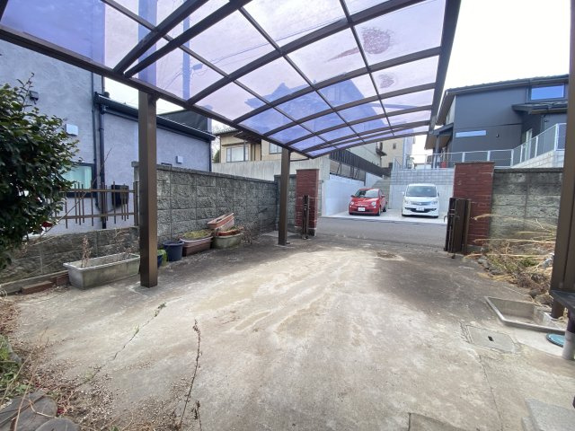 郡山市深沢２丁目　古家付き売地　桜小・第三中の外観