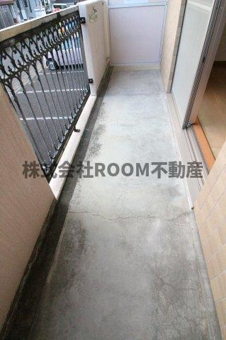 サンパティークのバルコニー|お洗濯にも便利なバルコニー付き