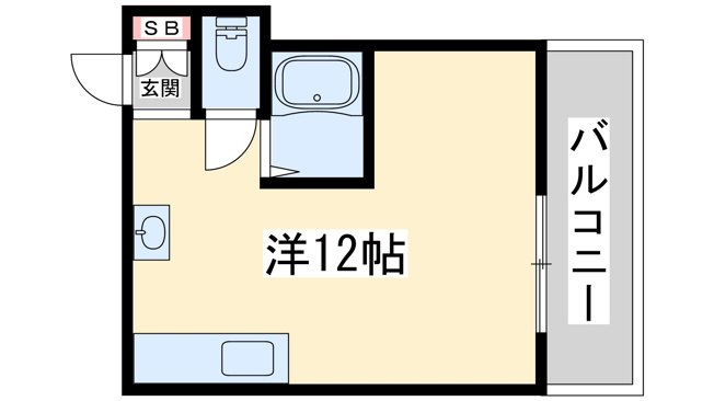 【間取り】 | シックスブロック淡路