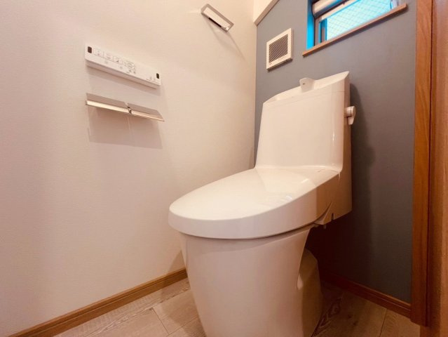 【トイレ】 | 練馬区小竹町１丁目　未入居戸建て | プライベートな空間だからこそ、清潔感を大切にしました