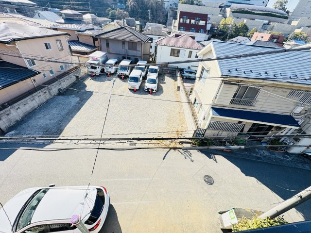 松戸市岩瀬新築戸建【相模台小学校：10分】の展望|バルコニーより道路側眺望