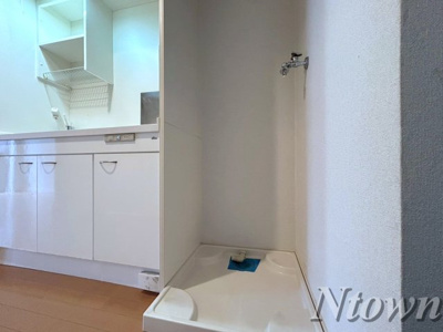 【設備】 | コンパートハウス本陣 | 洗濯機置き場です