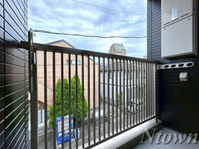 【バルコニー】 | コンパートハウス本陣 | 広々としたバルコニーです
