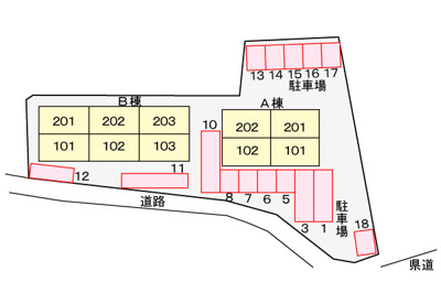 【区画図】 | フォレスト A