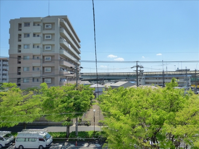 豊月マンションの展望|ベランダからの眺めです