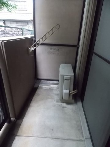 レージュ城西のバルコニー