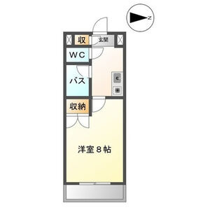 レージュ城西の間取り