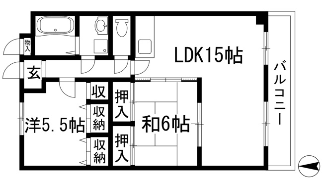 【間取り】 | グランドゥール平井