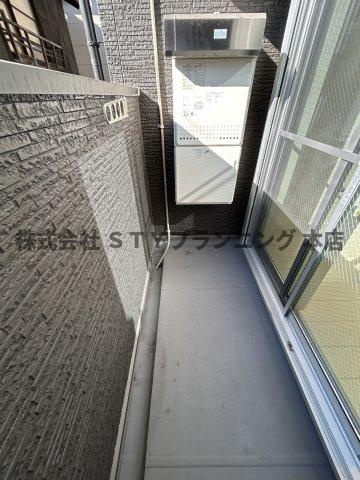 仲介手数料０円！Casa　上坂のバルコニー