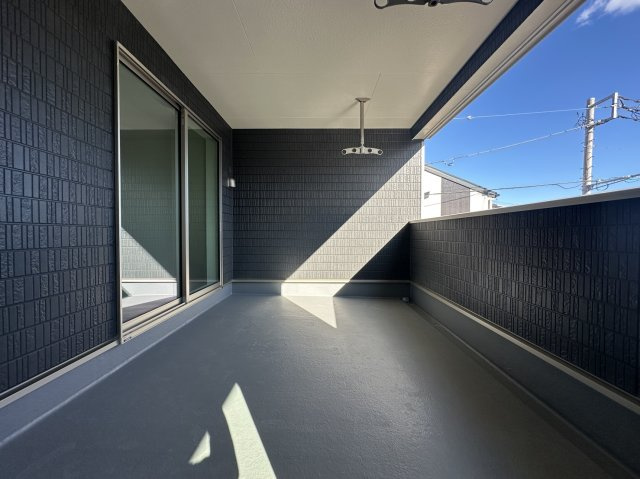 小田原市栢山第22　新築戸建全１棟のバルコニー