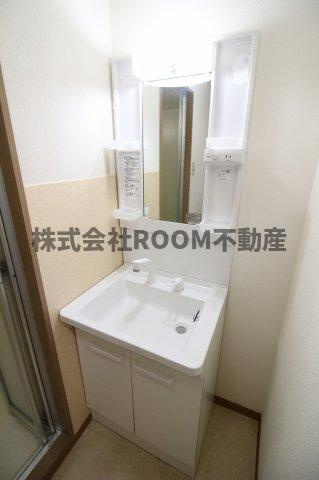 アメニティ都北 の独立洗面台|独立洗面化粧台が付いています