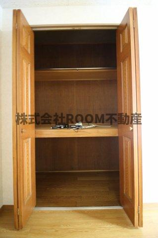 アメニティ都北 の収納|大きなスペースがあり、収納には困りません