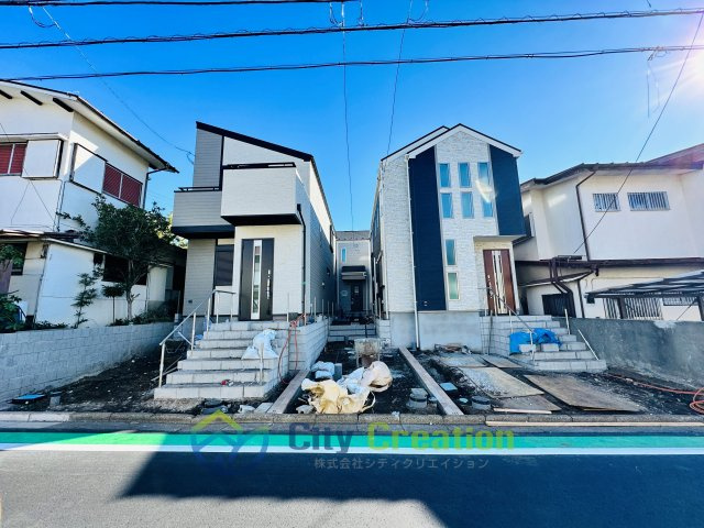 藤沢市藤が岡2丁目　新築戸建　全3棟1号棟の外観