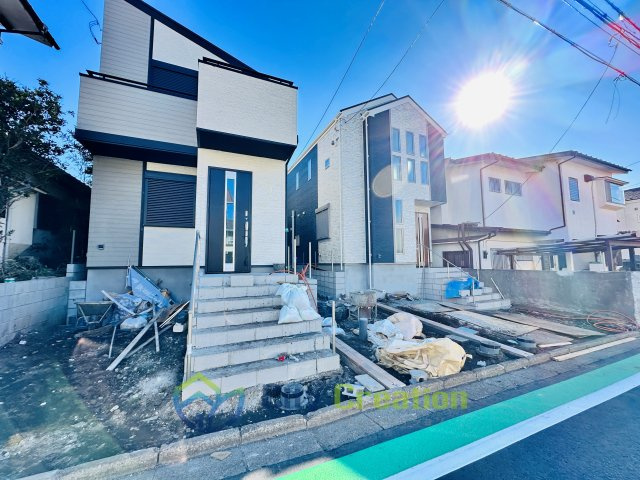 藤沢市藤が岡2丁目　新築戸建　全3棟1号棟の外観