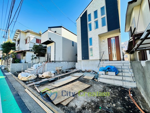 藤沢市藤が岡2丁目　新築戸建　全3棟1号棟の外観