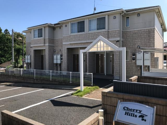 チェリーヒルズの駐車場