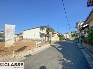 【前面道路含む現地写真】 | 宇治市宇治大谷　2区画B号地　売土地　建築条件付き