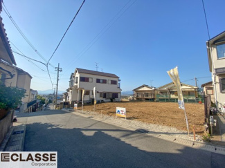 【前面道路含む現地写真】 | 宇治市宇治大谷　2区画B号地　売土地　建築条件付き