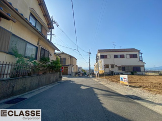 【前面道路含む現地写真】 | 宇治市宇治大谷　2区画B号地　売土地　建築条件付き